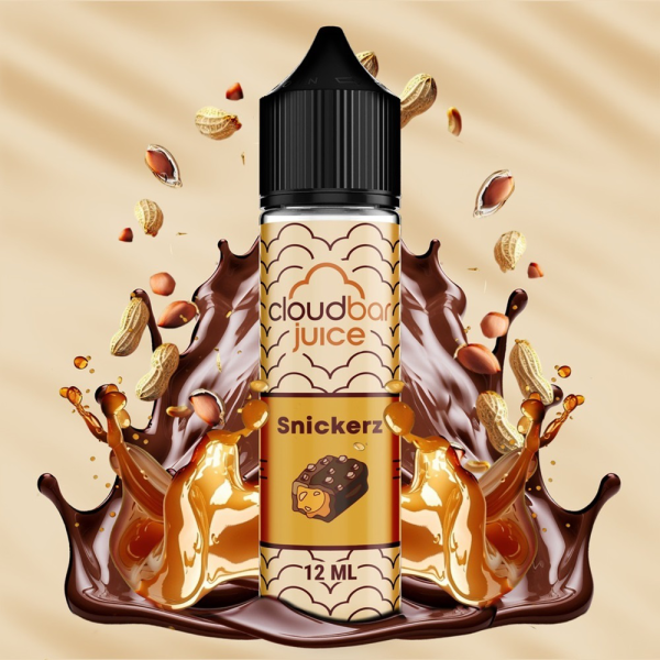 CloudBar Juice Snickerz 12ml/60ml - Χονδρική